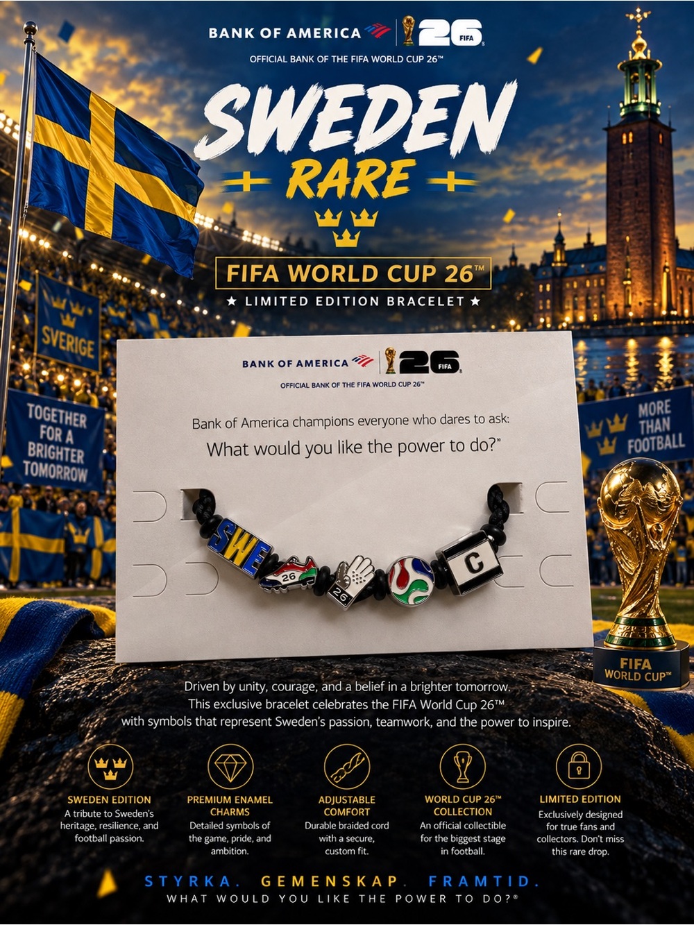 Sweden Rare FIFA World Cup 2026™ limited edition